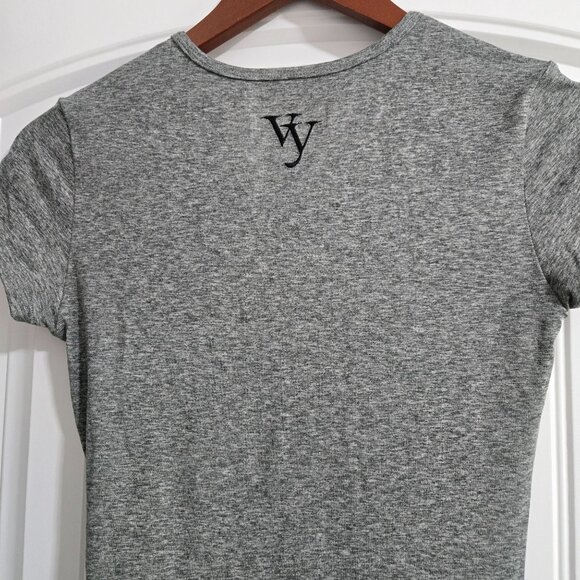 Vitality Marshmallow Tie Sample Dress in Heathered Gray - Size Small - Picture 7 of 8